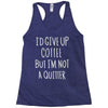 coffee tee Racerback Tank