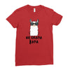 No Drama Llama Ladies Fitted T-Shirt