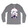 michael myers floral mask Long Sleeve Shirts