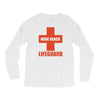 nude beach   lifeguard Long Sleeve Shirts