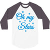 oh my stars adult 3/4 Sleeve Shirt