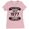 Premium Vintage  1977 Ladies Fitted T-Shirt