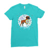 my boxer is my baby Ladies Fitted T-Shirt