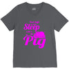 pig lover V-Neck Tee