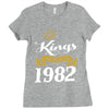 kings are born in 1982 Ladies Fitted T-Shirt