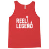 reel legend funny lure father's day country fishing bass humor Tank Top
