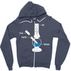 Earth Fire Air Water, 4 Elements Zipper Hoodie