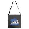 primordial snow Adjustable Strap Totes