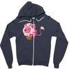 lion in a box Zipper Hoodie