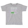 installing muscles please wait Toddler T-shirt