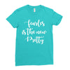 fearless is the new pretty Ladies Fitted T-Shirt