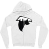 atlanta skyline falcons logo Zipper Hoodie