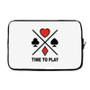 time to play Laptop sleeve