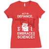 embrace science Ladies Fitted T-Shirt
