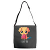 puppy love Adjustable Strap Totes