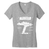 starfleet weaponry Women's V-Neck T-Shirt