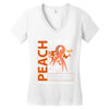 wear peach for  my [you can write any name] Women's V-Neck T-Shirt