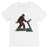bigfoot treadmill V-Neck Tee