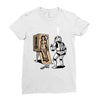 metal wars solid Ladies Fitted T-Shirt