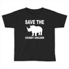 chubby unicorn Toddler T-shirt