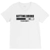 getting drunk please wait V-Neck Tee