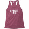 shred time Racerback Tank