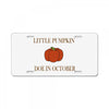 due in october License Plate