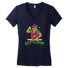 let's jam! Women's V-Neck T-Shirt