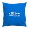 evolution of scuba divingfunny swim retro sea cool boat party Throw Pillow
