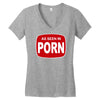 as seen in porn Women's V-Neck T-Shirt