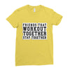workout Ladies Fitted T-Shirt