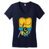 Turtles Leonardo Armor Women's V-Neck T-Shirt
