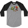 mario vs link 3/4 Sleeve Shirt