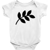 daun hitam Baby Bodysuit