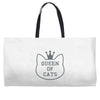 queen of cats Weekender Totes