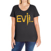 evil Ladies Curvy T-Shirt