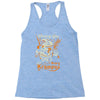 scary krampus Racerback Tank