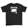 fighting mixed martial arts fist Youth Tee