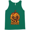 mad halloween pumpkin Tank Top