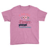 A July Girl Like A Flowers Youth Tee