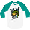 pirate hylian 3/4 Sleeve Shirt