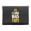 i like big monster cars Accessory Pouches
