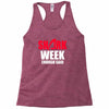 shark week enough said Racerback Tank