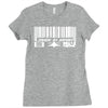 made in japan sticker vinyl decal barcode car window bumper jdm Ladies Fitted T-Shirt