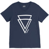summer men casual triangle V-Neck Tee