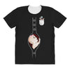 Peek a Boo with Pocket Baby Girl All Over Women's T-shirt