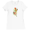 playing koi Ladies Fitted T-Shirt