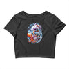 octopus vs shark Crop Top