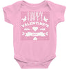 happy valentine's day Baby Onesie