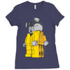 breaking bad lego parody Ladies Fitted T-Shirt